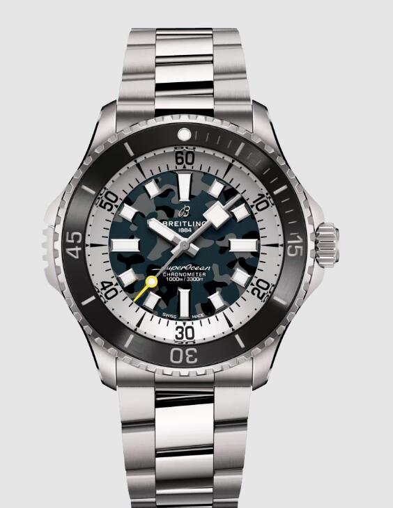 Review 2024 Breitling SuperOcean Automatic 46 Super Diver Titanium Replica Watch E10379351B1E1